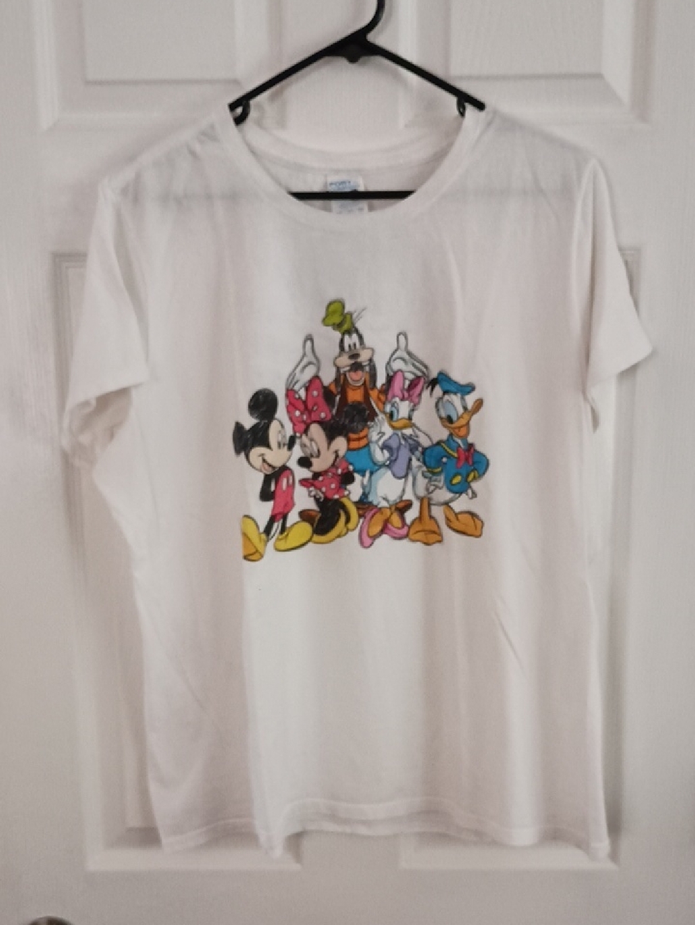 Disney Mickey Mouse & Friends Donald Duck Goofy Minnie Graphic T-Shirt 2X (b100)